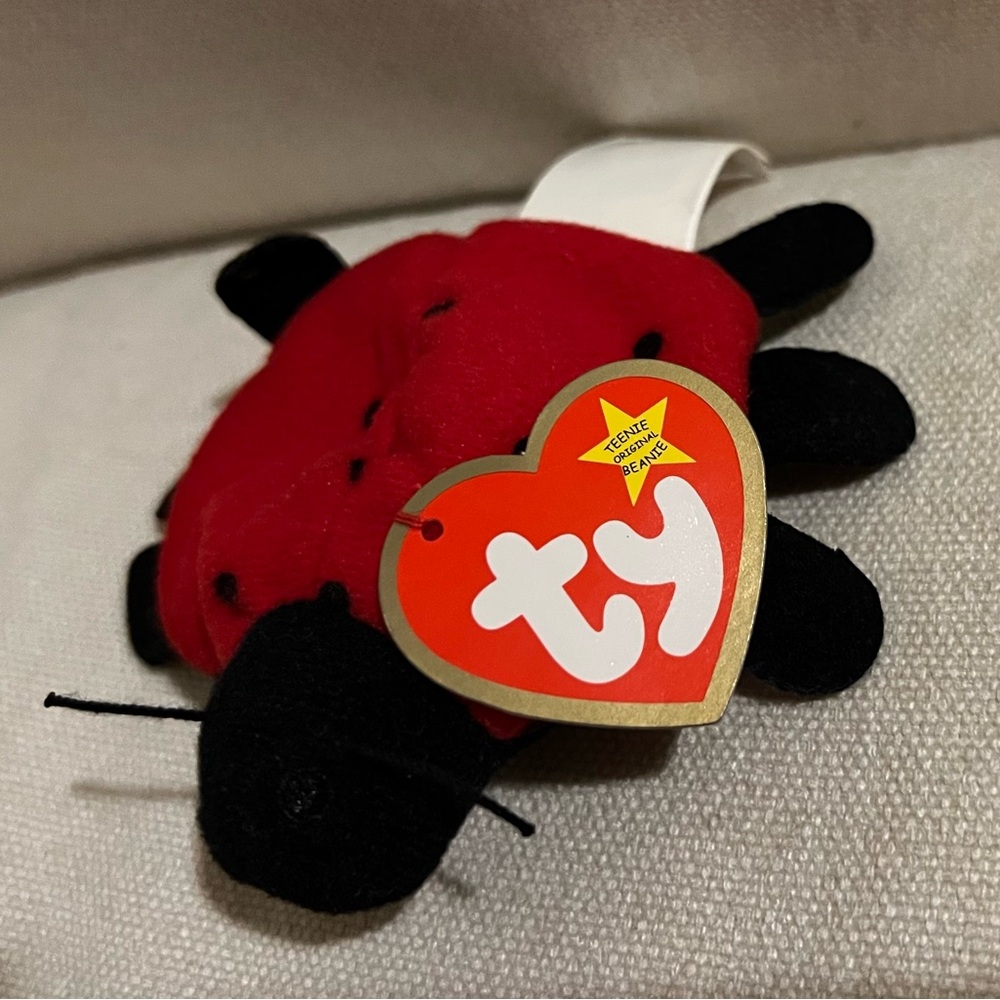 Ty Beanie Teenie Babies Mcdonald’s Lucky The Ladybug #5 1999